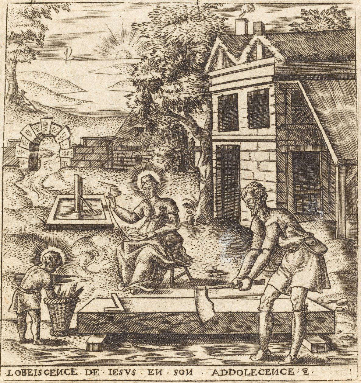 Jésus, le fils obéissant - Leonard Gaultier