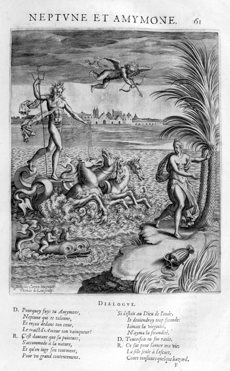 Neptune et Amymone, 1615 - Leonard Gaultier