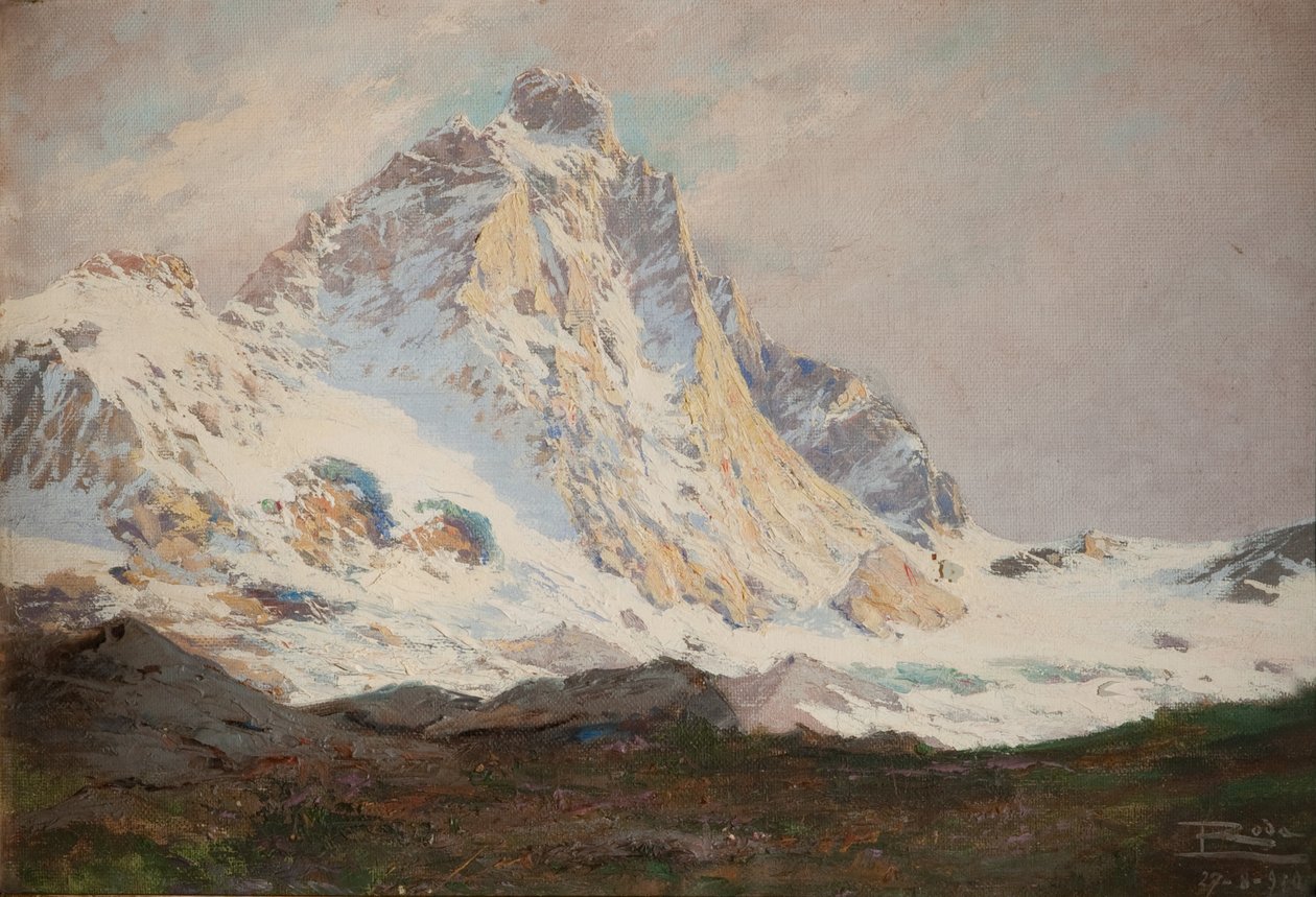 Le Cervin, 1910 - Leonardo Roda