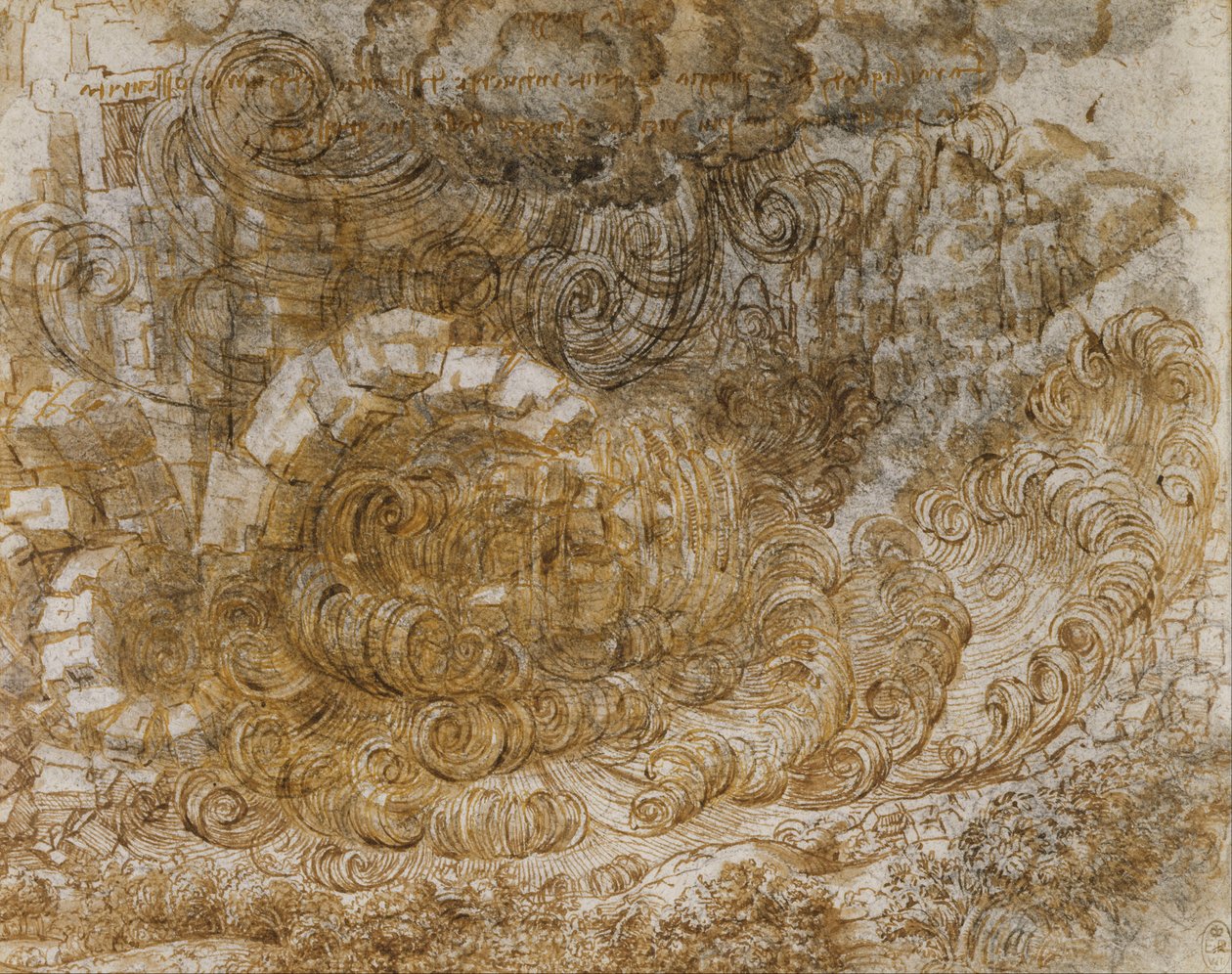 Un déluge - Leonardo da Vinci