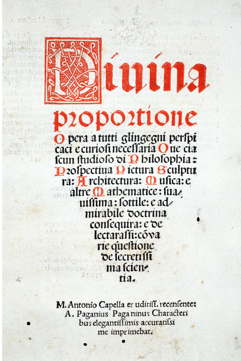 Frontispice, de 