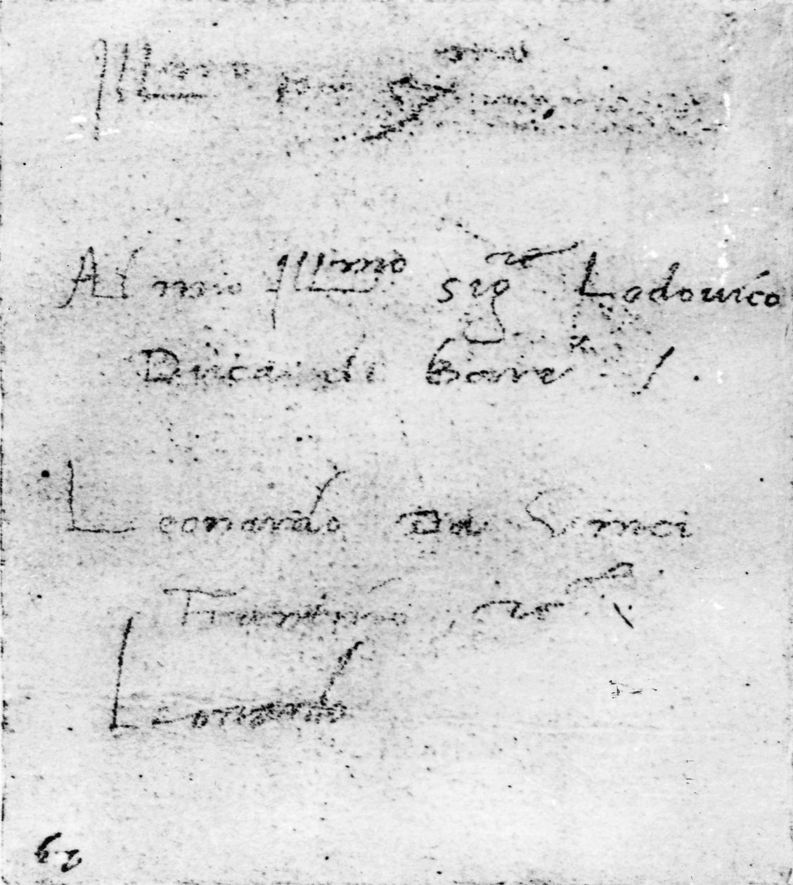 Écriture de Léonard de Vinci - Leonardo da Vinci