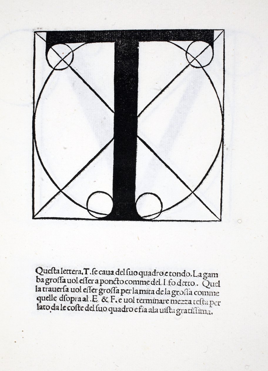 T, illustration de 