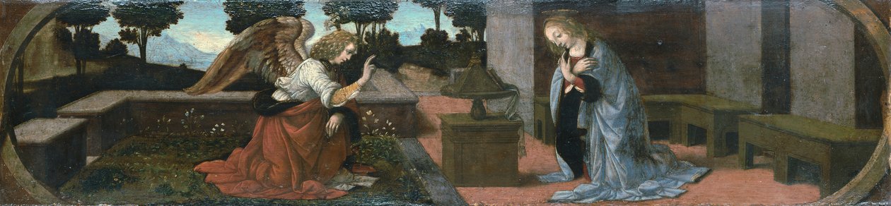Annonciation à Marie - Leonardo da Vinci