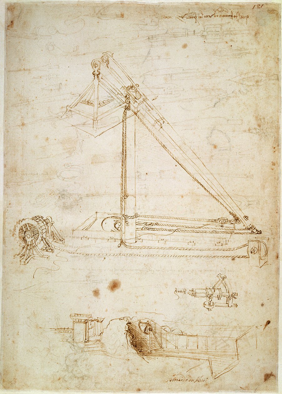 Machine de guerre - Leonardo da Vinci