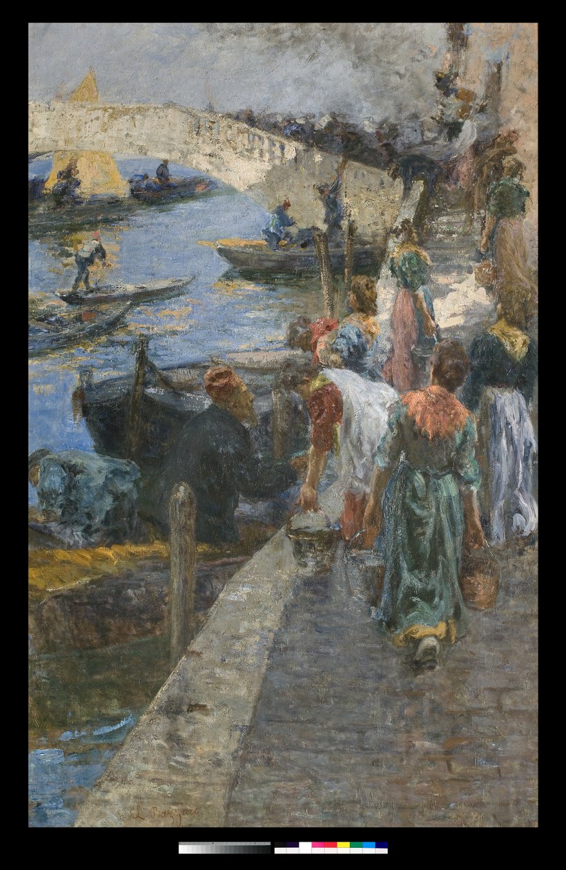 Incendie à Chioggia - Leonardo Bazzaro
