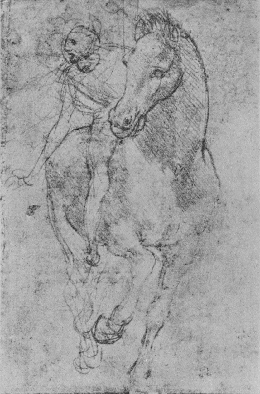 Un cavalier, c1480 1945 - Leonardo da Vinci