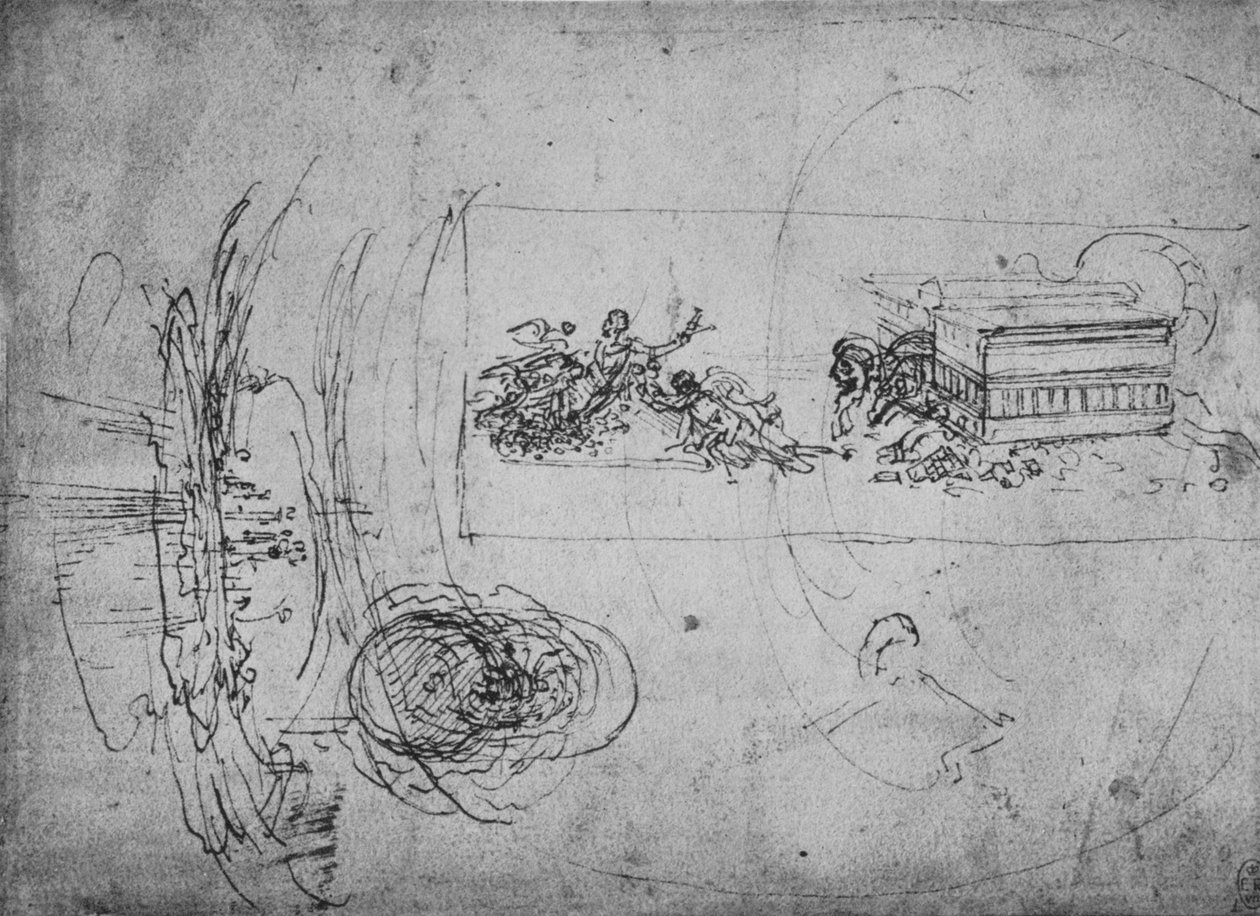 Représentation allégorique, vers 1480 - Leonardo da Vinci