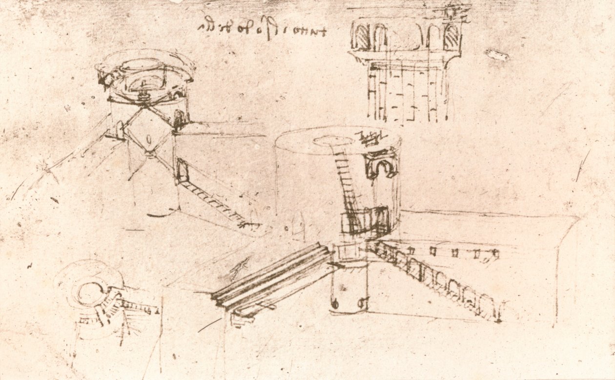 Architecture pour châteaux - Leonardo da Vinci