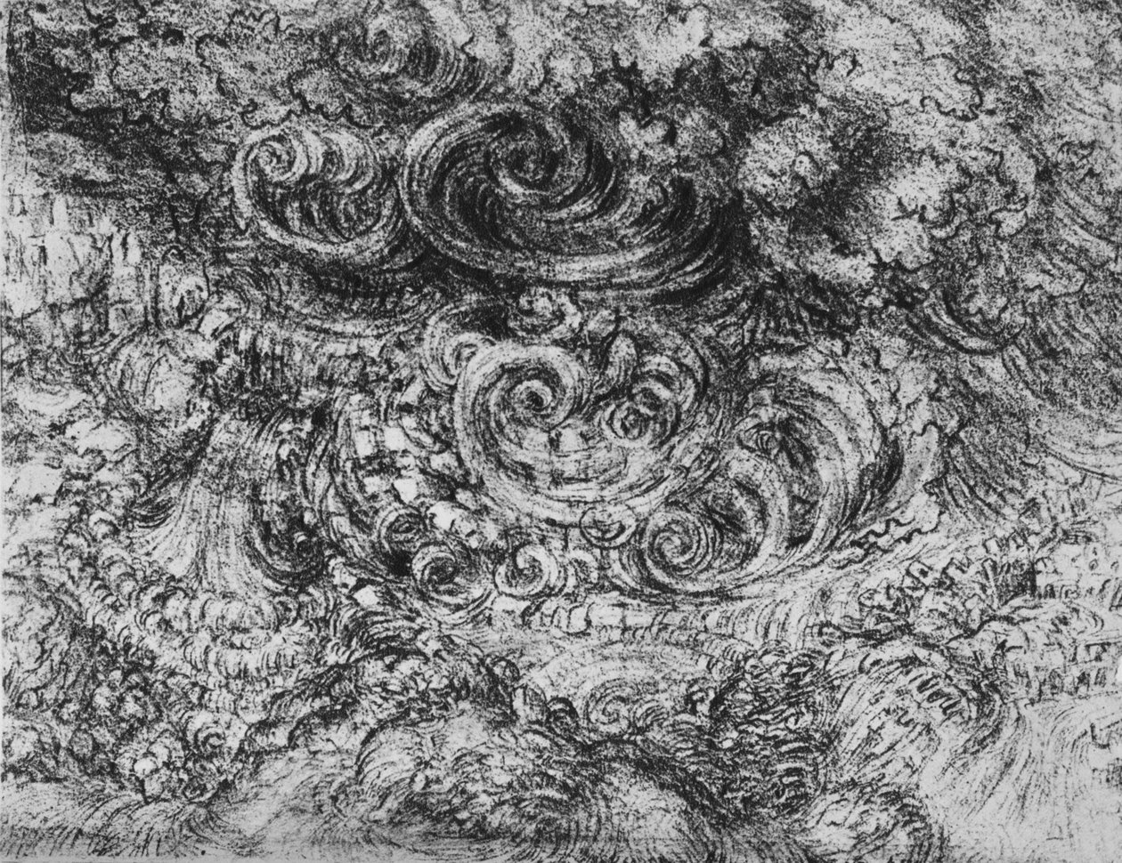Le Déluge, c1480 1945 - Leonardo da Vinci