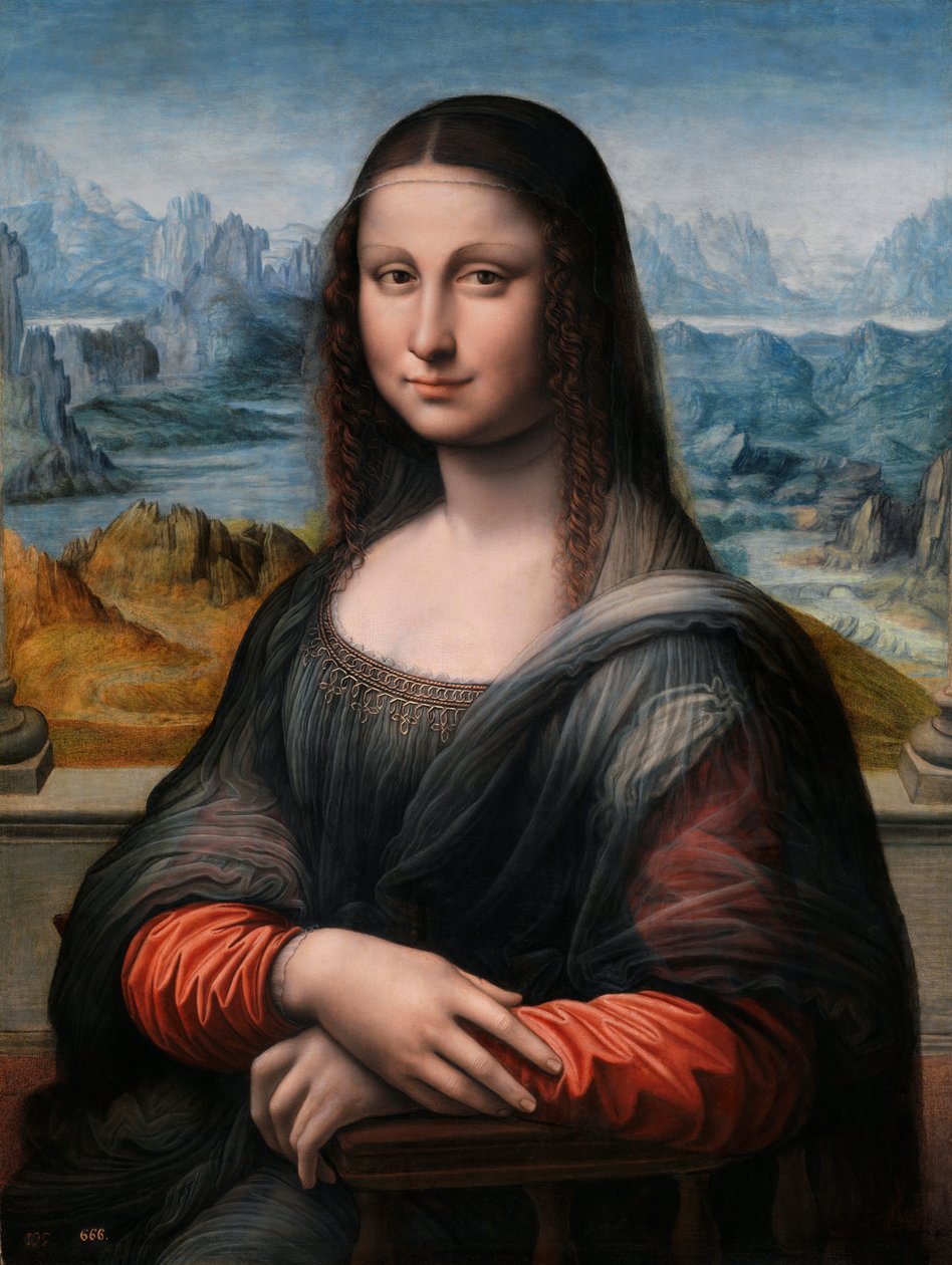 Mona Lisa La Joconde, 1503-1516 - Leonardo da Vinci