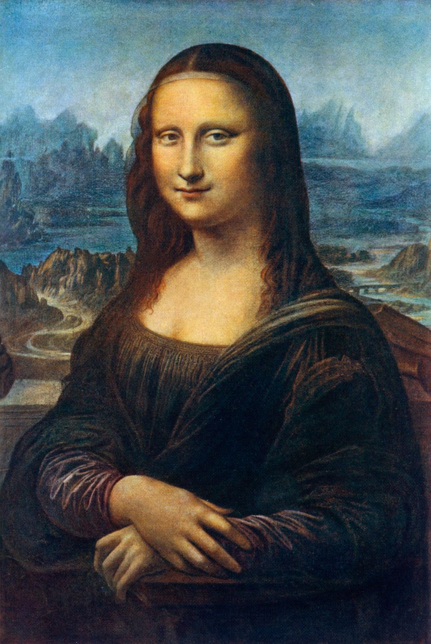 Mona Lisa, vers 1505, 1912 - Leonardo da Vinci