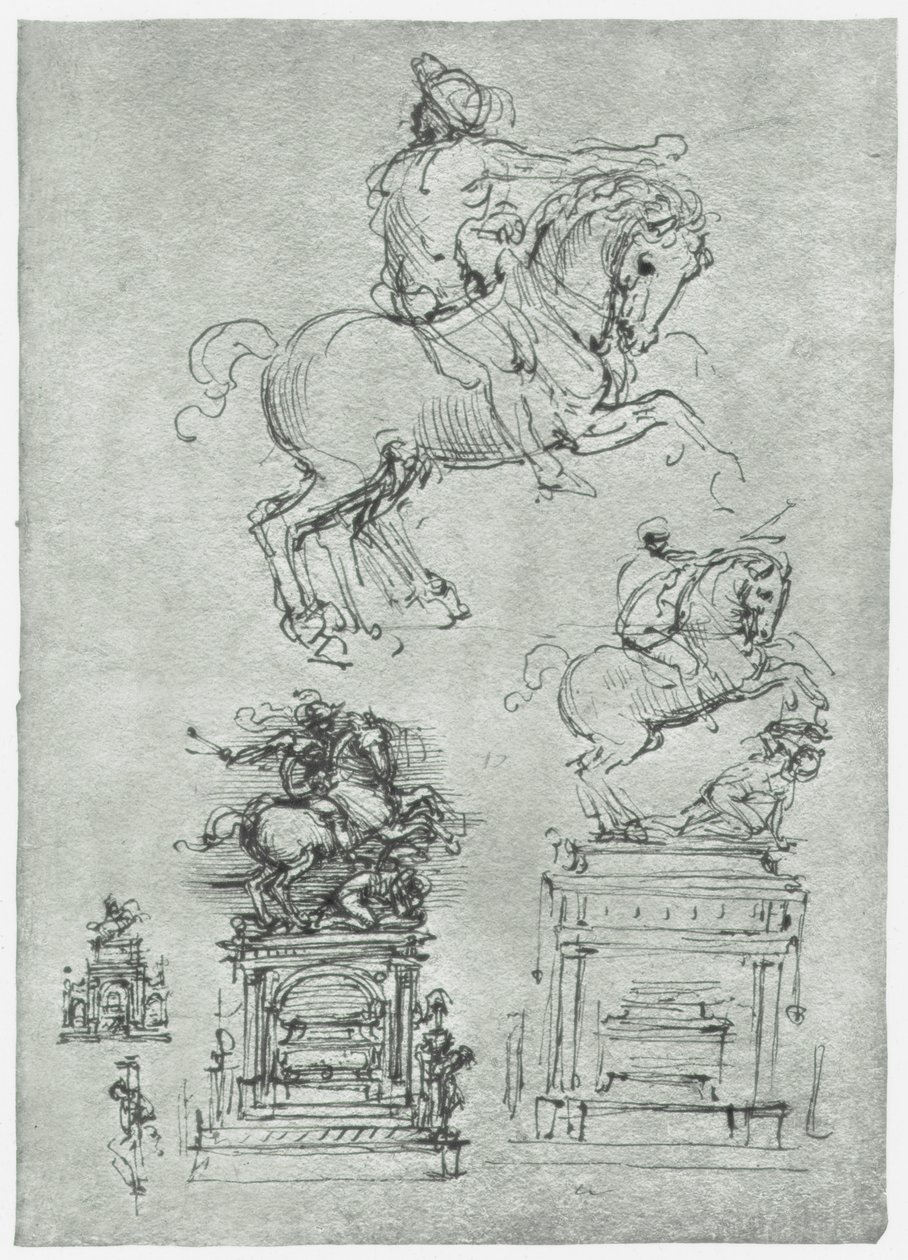 Monument Trivulzio - Leonardo da Vinci