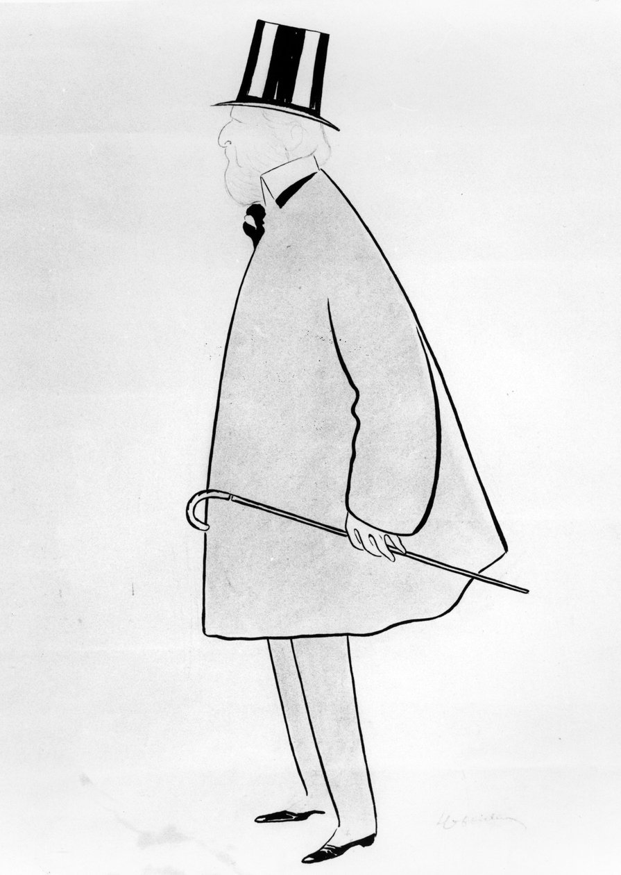 Caricature de Jacques Doucet, c.1910-29 - Leonetto Cappiello