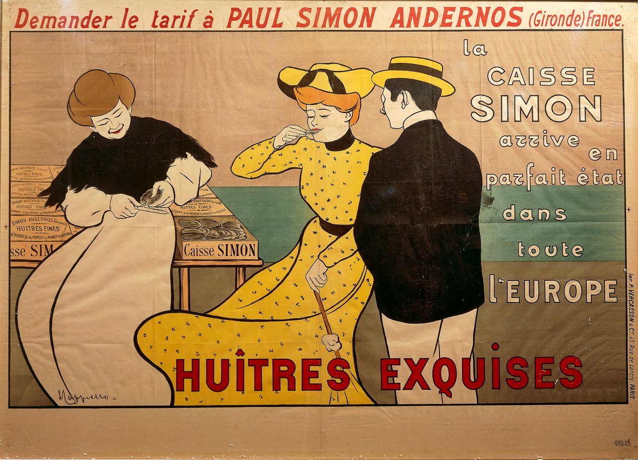 Affiche publicitaire pour la vente d