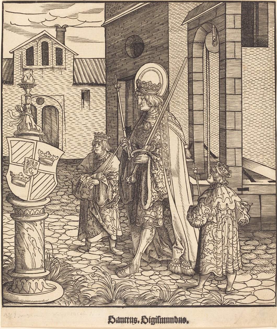 Saint Sigismond - Leonhard Beck