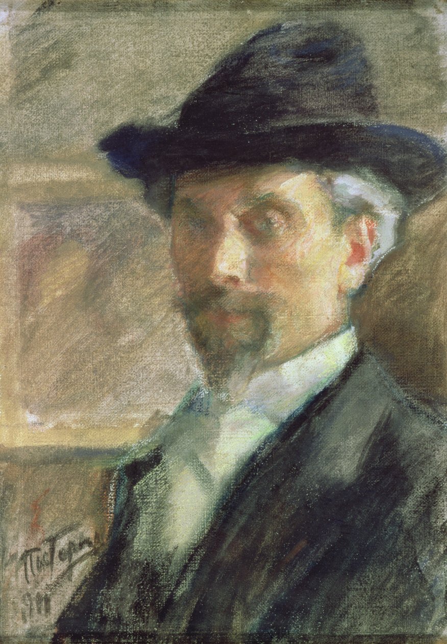 Autoportrait, 1911 - Leonid Osipovic Pasternak