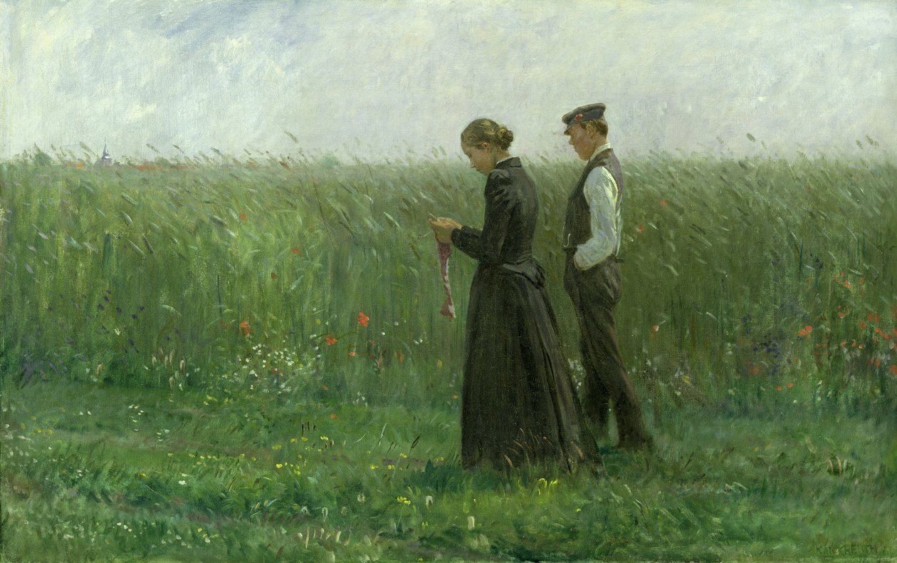 Dimanche après-midi, 1893 - Leopold Karl Walter von Kalckreuth