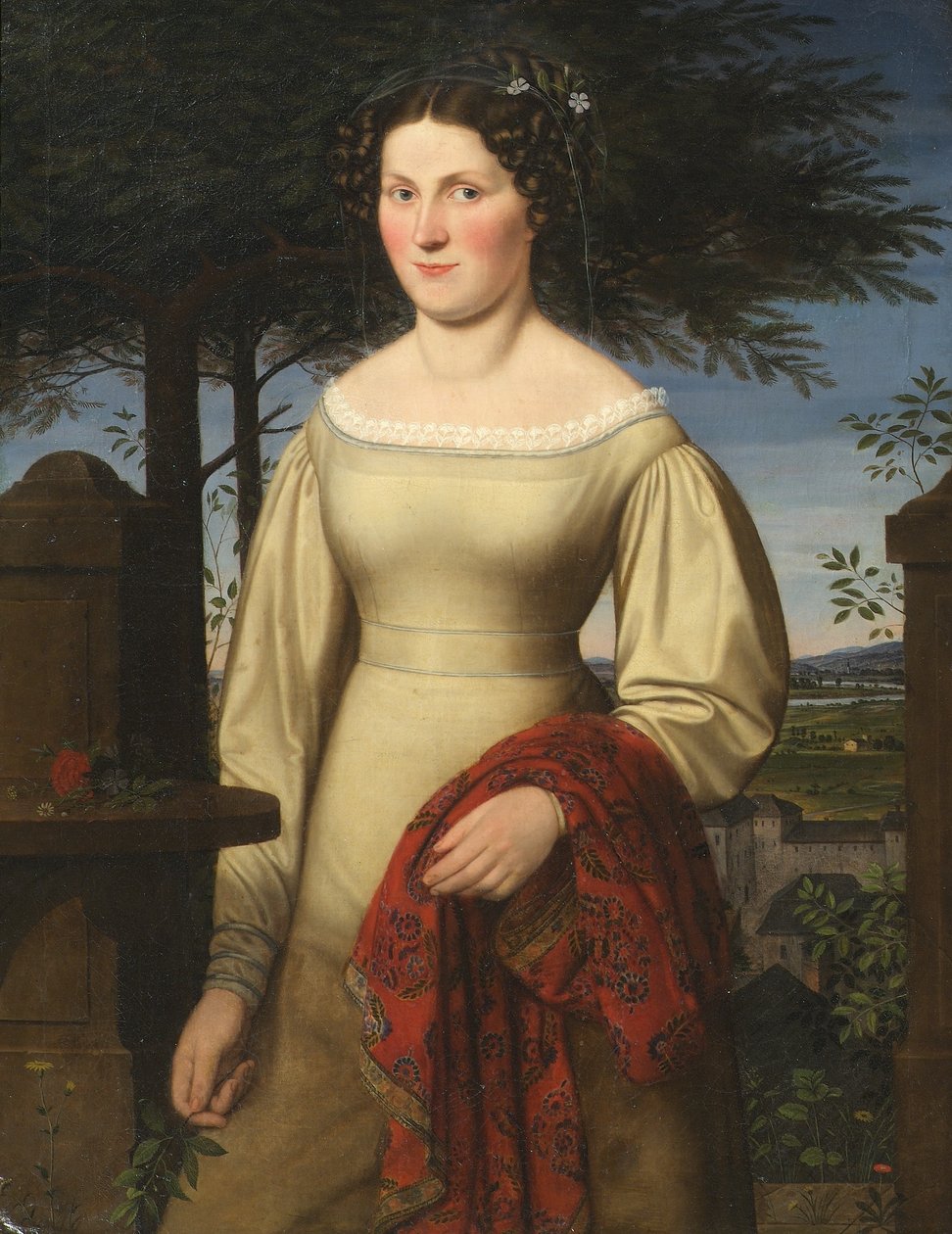 Portrait de dame - Leopold Blonder