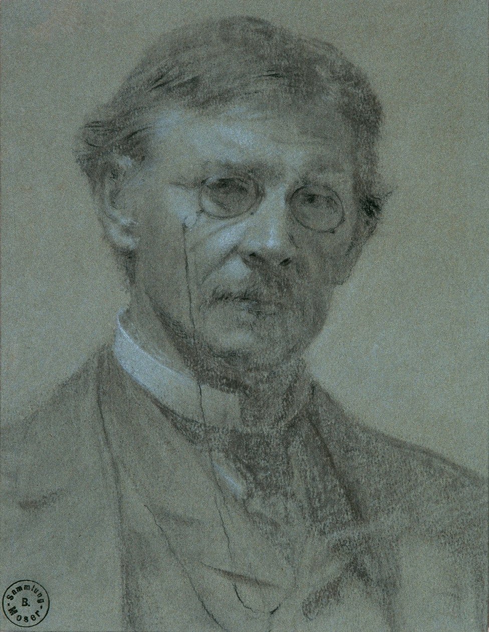 Autoportrait - Leopold Carl Muller