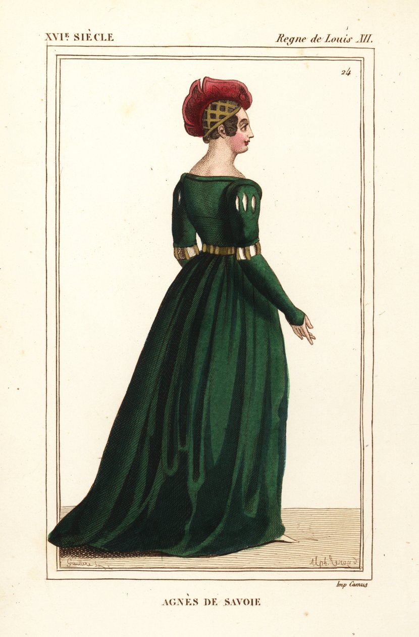 Agnès de Savoie, comtesse de Longueville - Leopold Massard