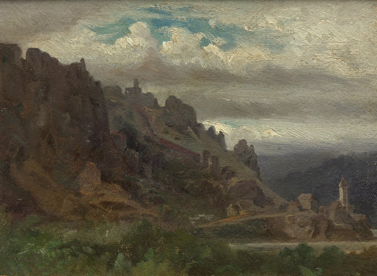 Vue de Dürnstein - Leopold Till