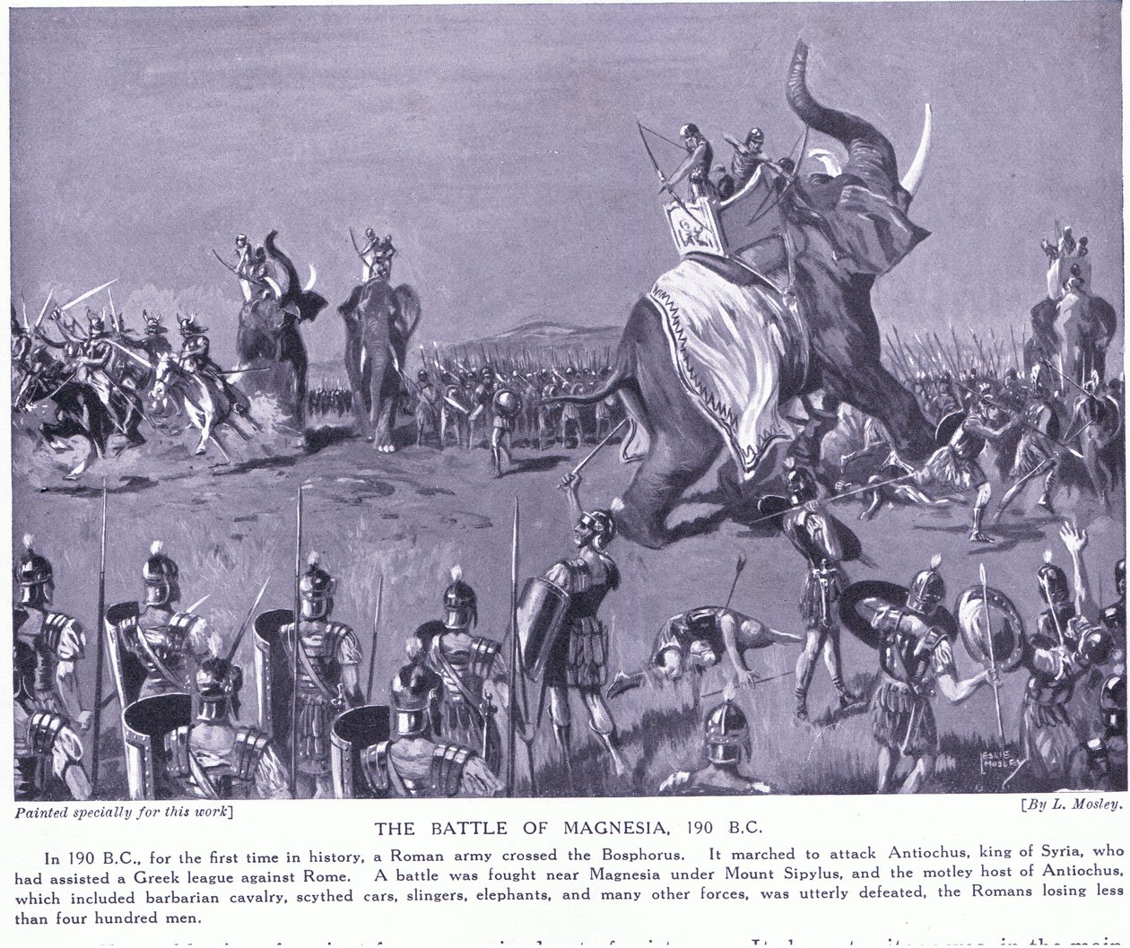 La Bataille de Magnésie 190 av. J.-C. - Leslie Mosley