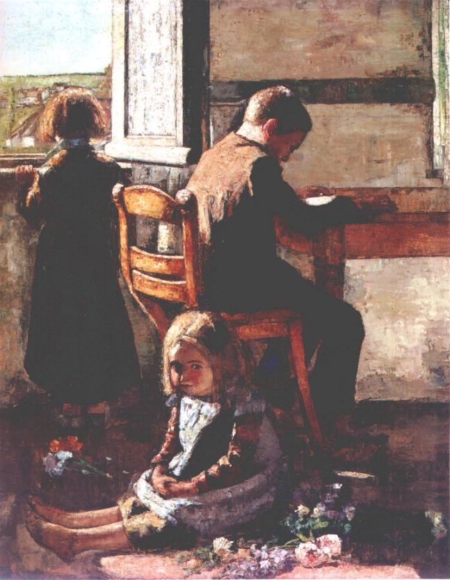 Les frères et sœurs - Lesser Ury