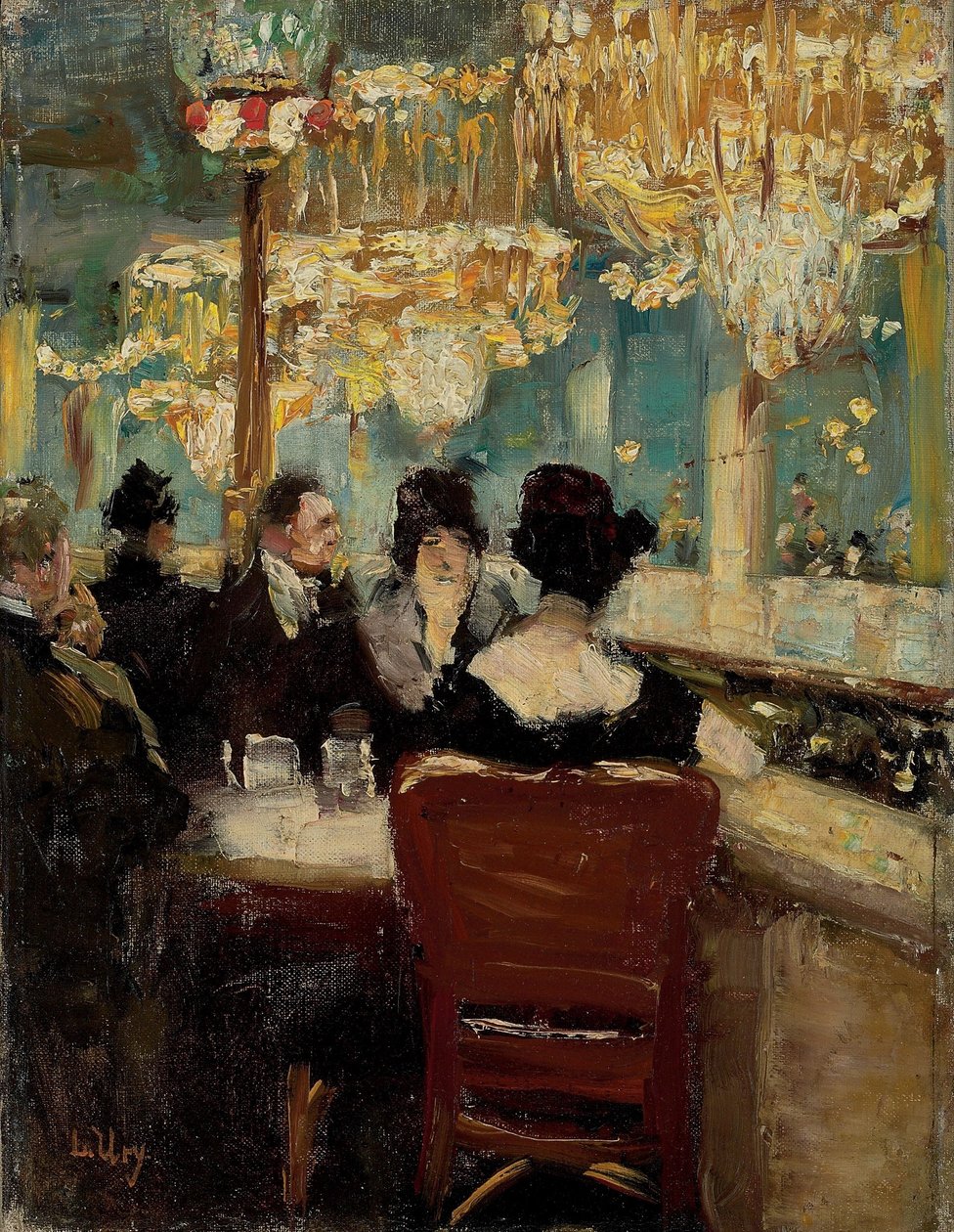 Galerie au Café Vaterland à Potsdamer Platz, Berlin - Lesser Ury