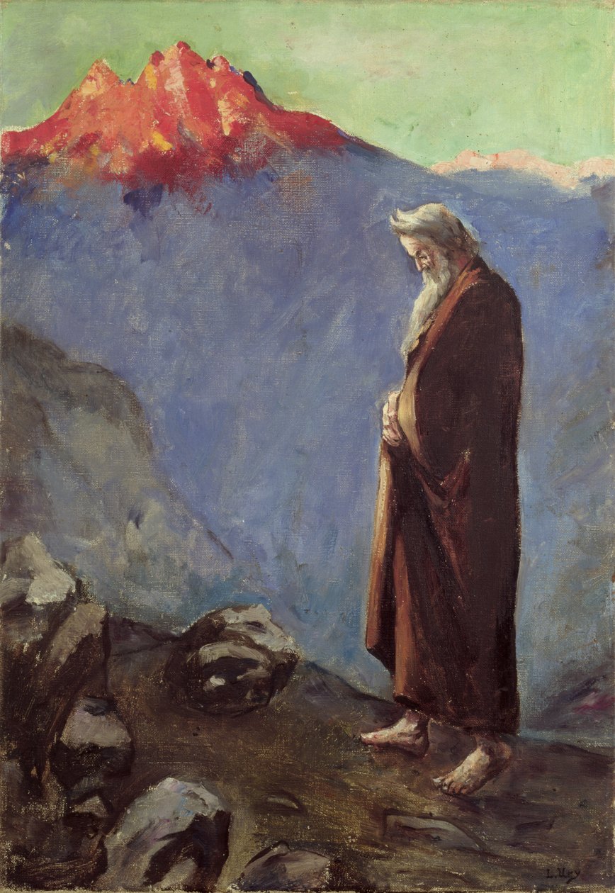 Moïse (Approchant le Mont Sinaï), 1905-07 - Lesser Ury