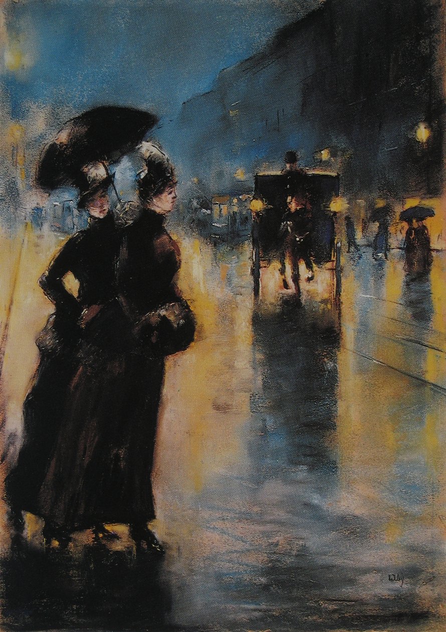 Éclairage nocturne - Lesser Ury
