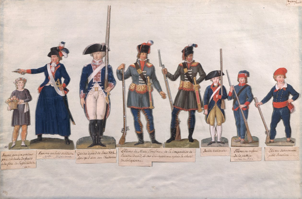 Personnages de la Révolution française - Lesueur Brothers