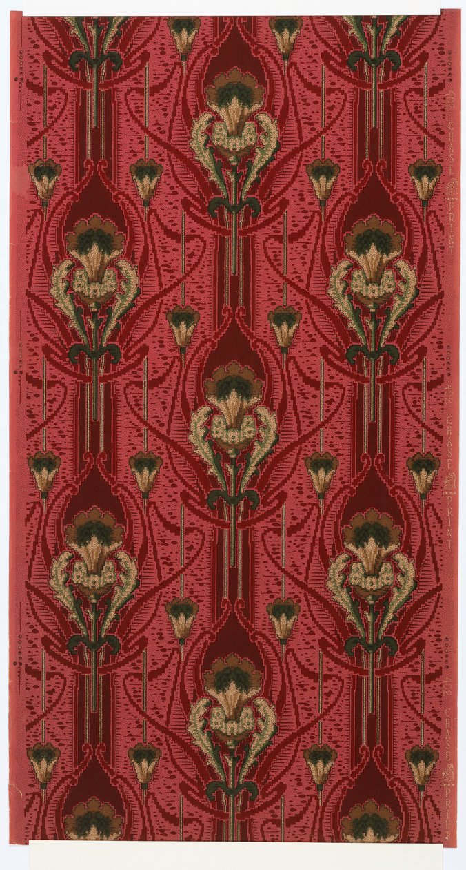 Mur latéral - Lewis Chase Wall Paper Company