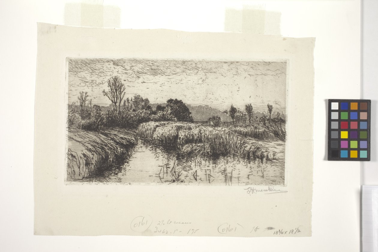 Après-midi en mars, Schleissheim, Bavière - Lewis Henry Meakin