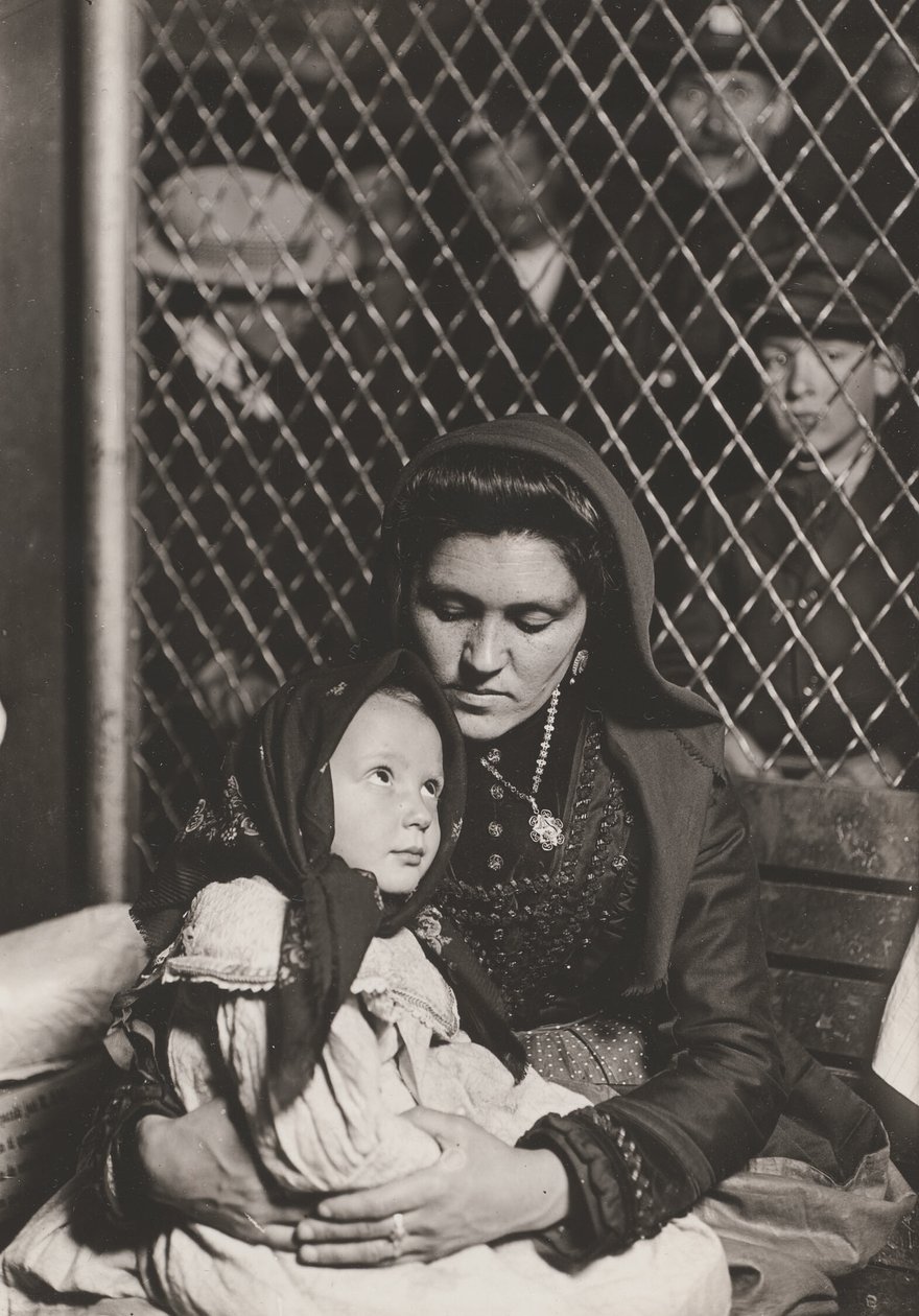 Mère et enfant immigrés - Lewis Wickes Hine