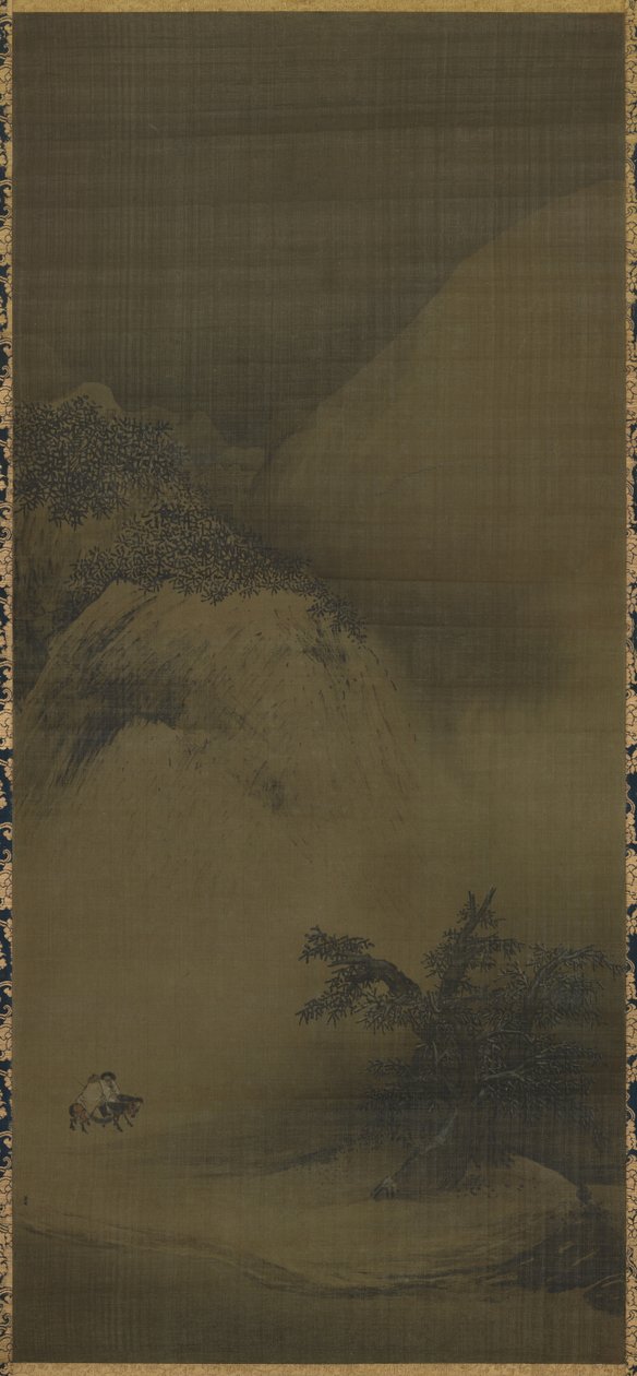 Paysage enneigé - Liang Kai