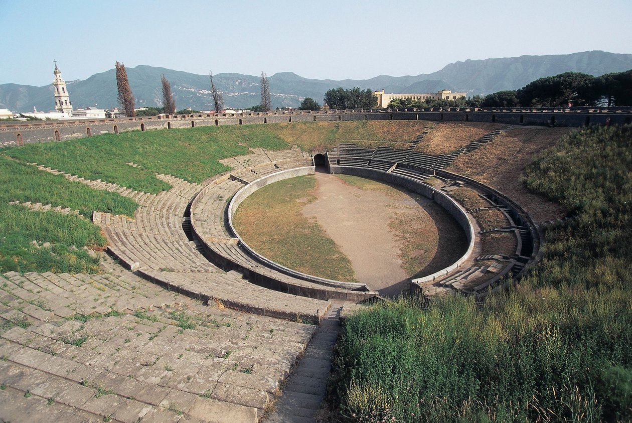 Italie, Région de Campanie, Pompéi, amphithéâtre (photo) - Unbekannt Unbekannt