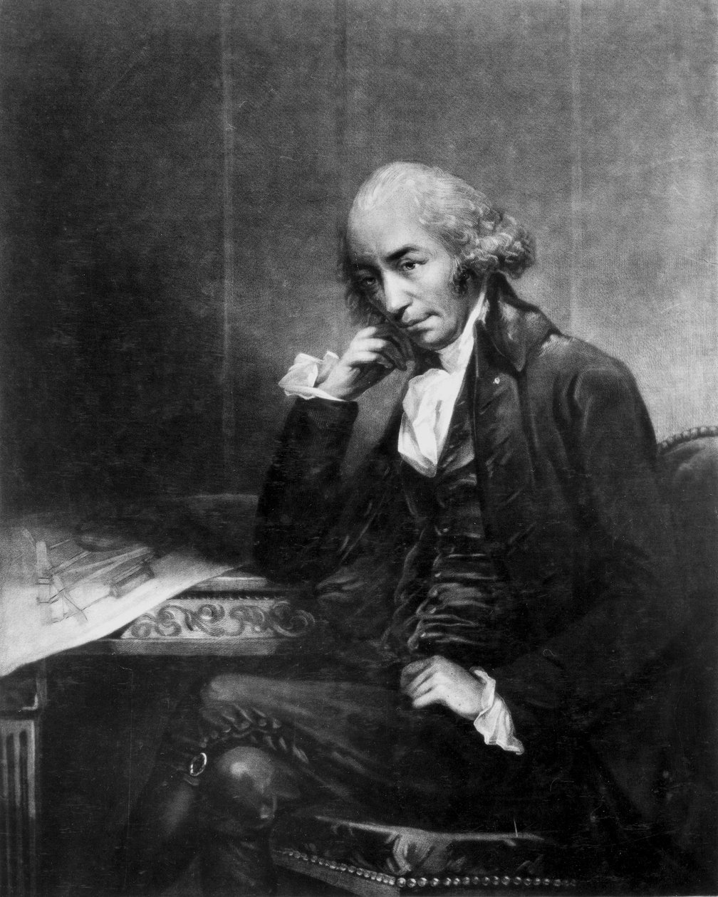 James Watt, ingénieur écossais, vers 1793 - Unbekannt Unbekannt