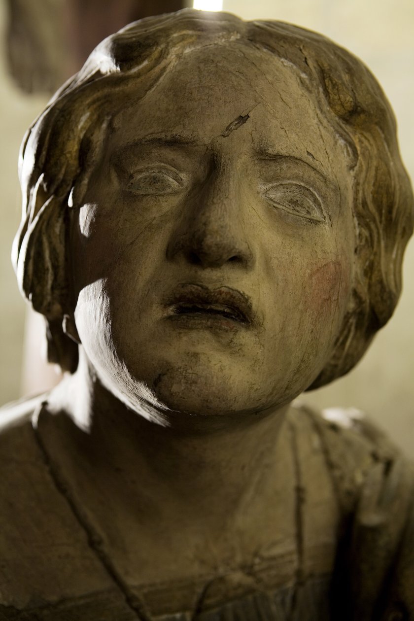 Calvaire, détail de Marie-Madeleine - Ligier Richier