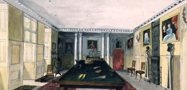 Le hall à Aynhoe - Lili Cartwright