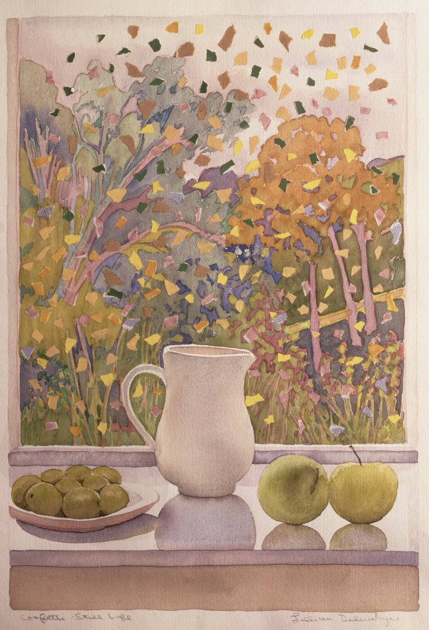 Nature morte avec confettis - Lillian Delevoryas