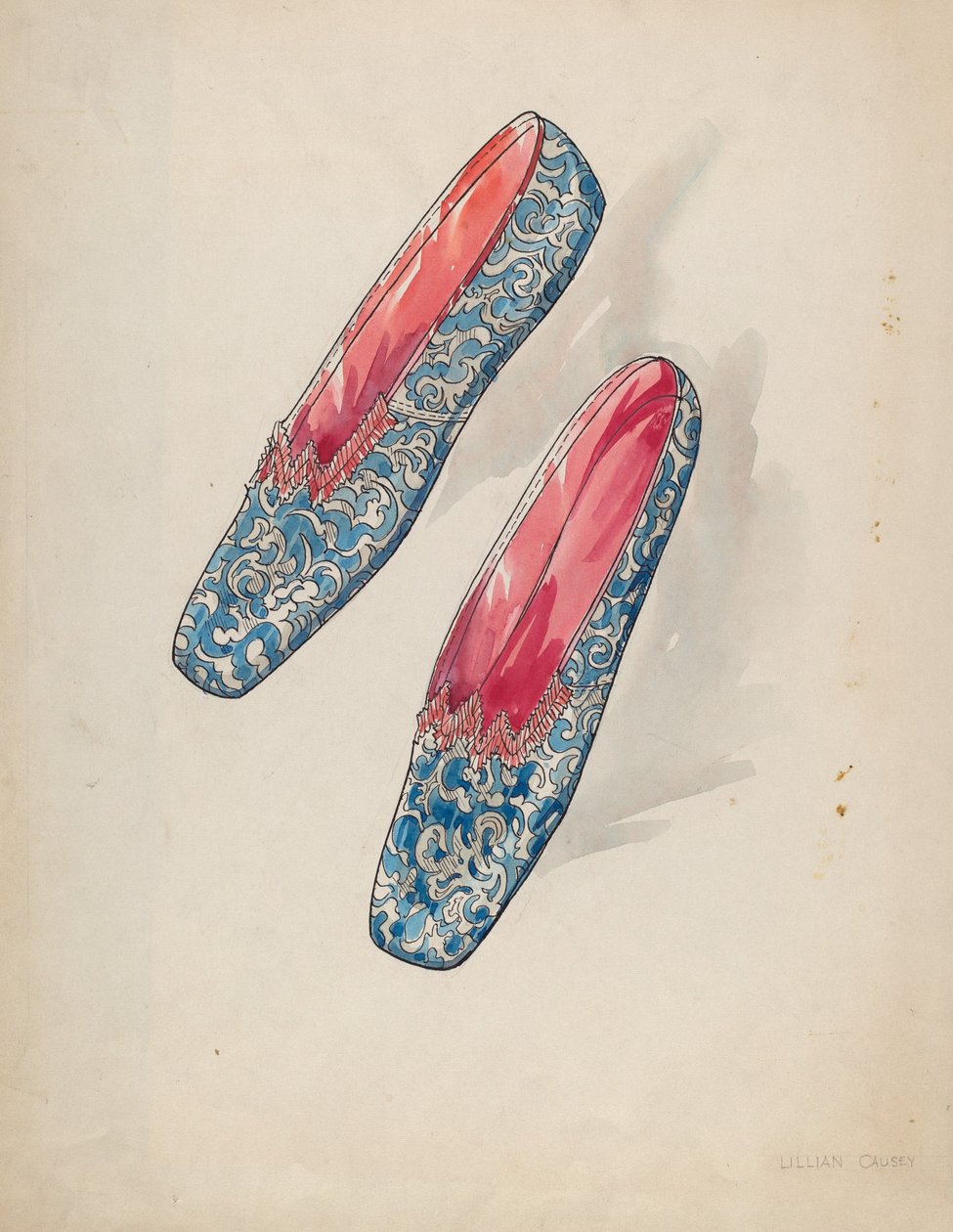 Chaussures de Femme, vers 1936 - Lillian Causey