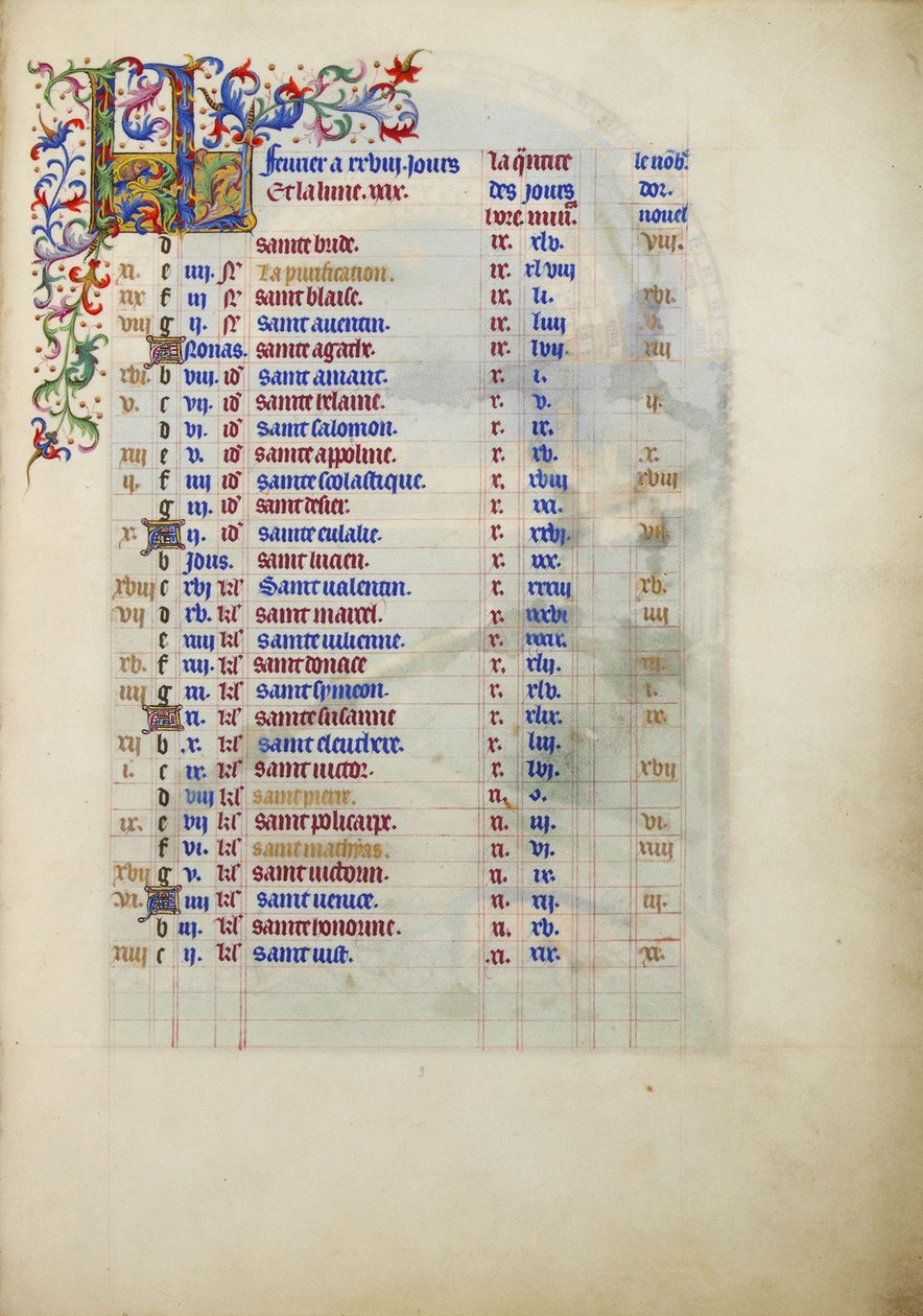 Très Riches Heures du duc de Berry - Limbourg Brothers