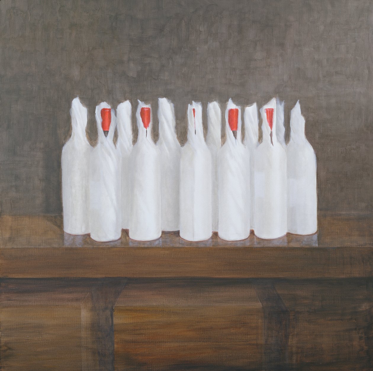 Bouteilles en papier, 2005 - Lincoln Seligman