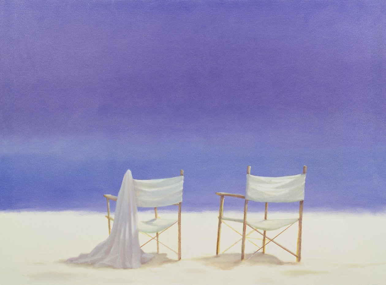 Chaises sur la plage, 1995 - Lincoln Seligman