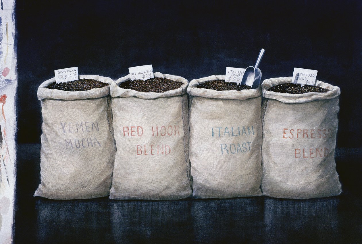 Sacs de café, 1990 - Lincoln Seligman
