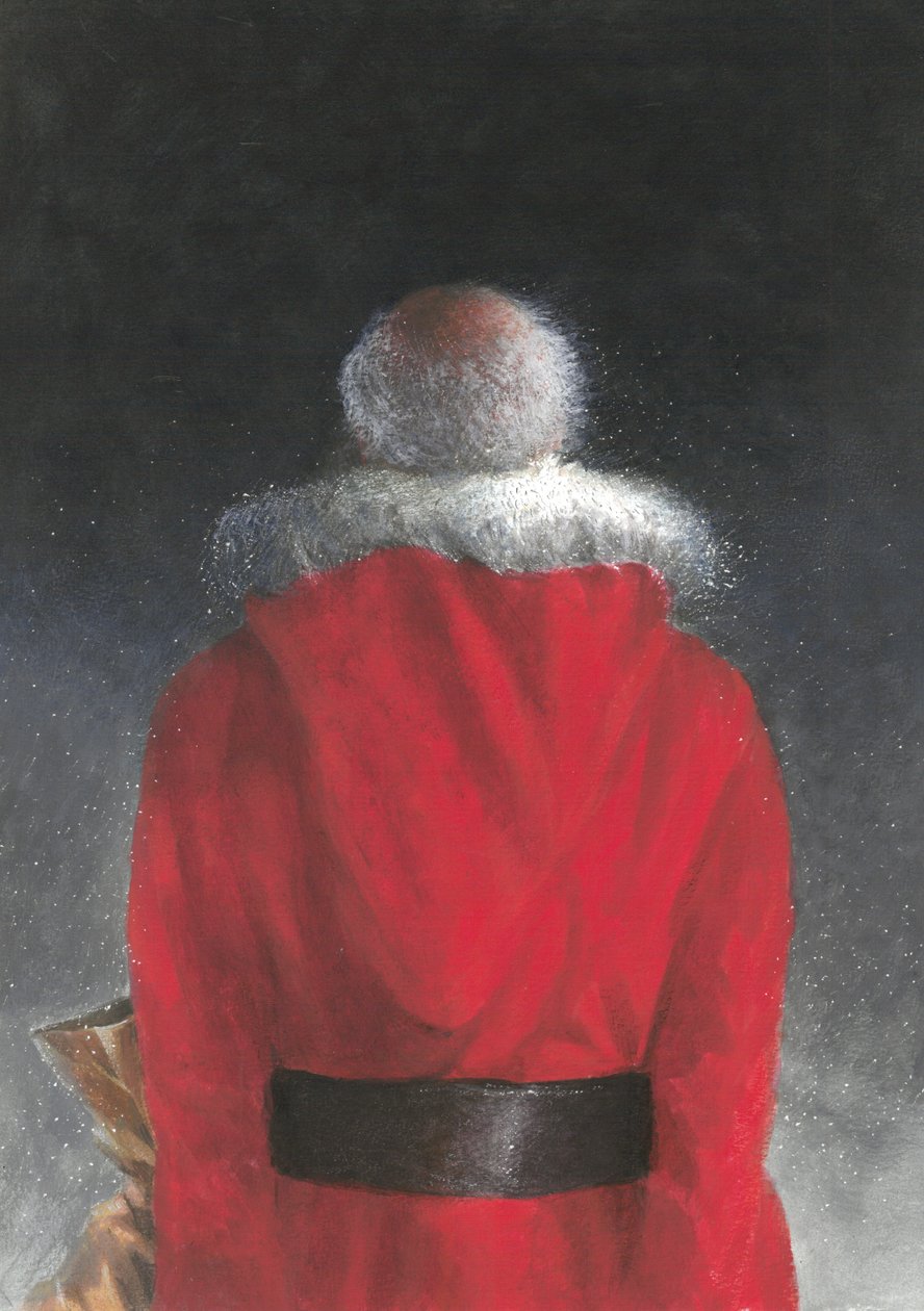 Homme en manteau rouge (vue de dos), 2004 - Lincoln Seligman