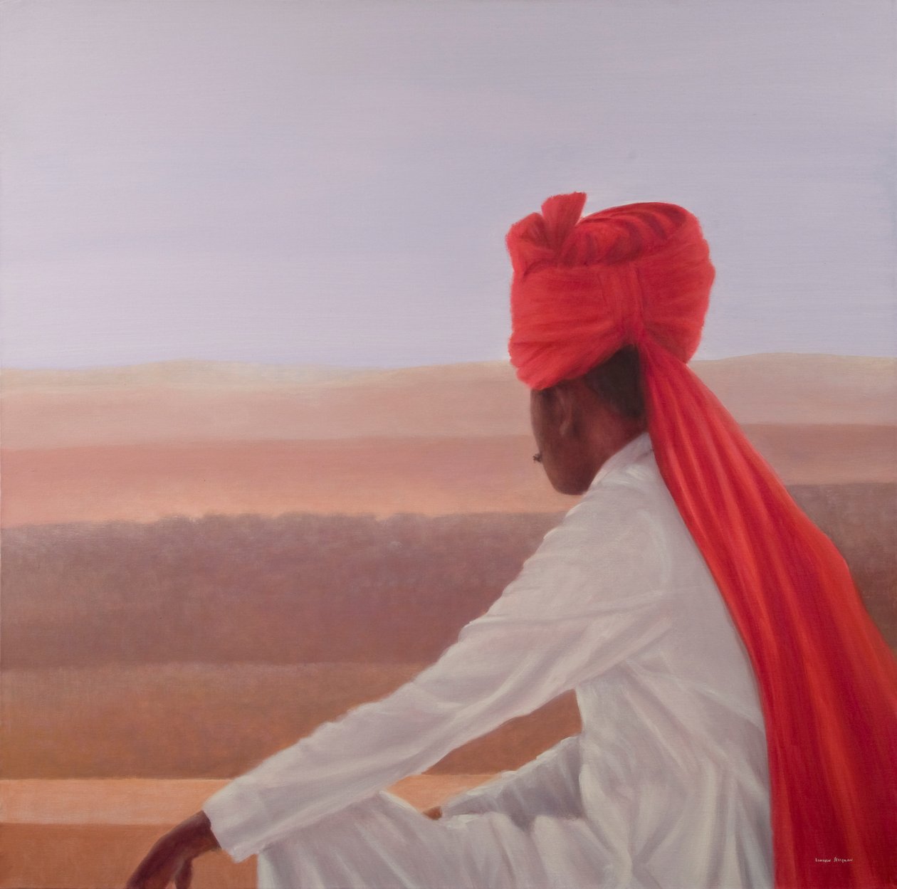 Garde du palais, Jaipur - Lincoln Seligman