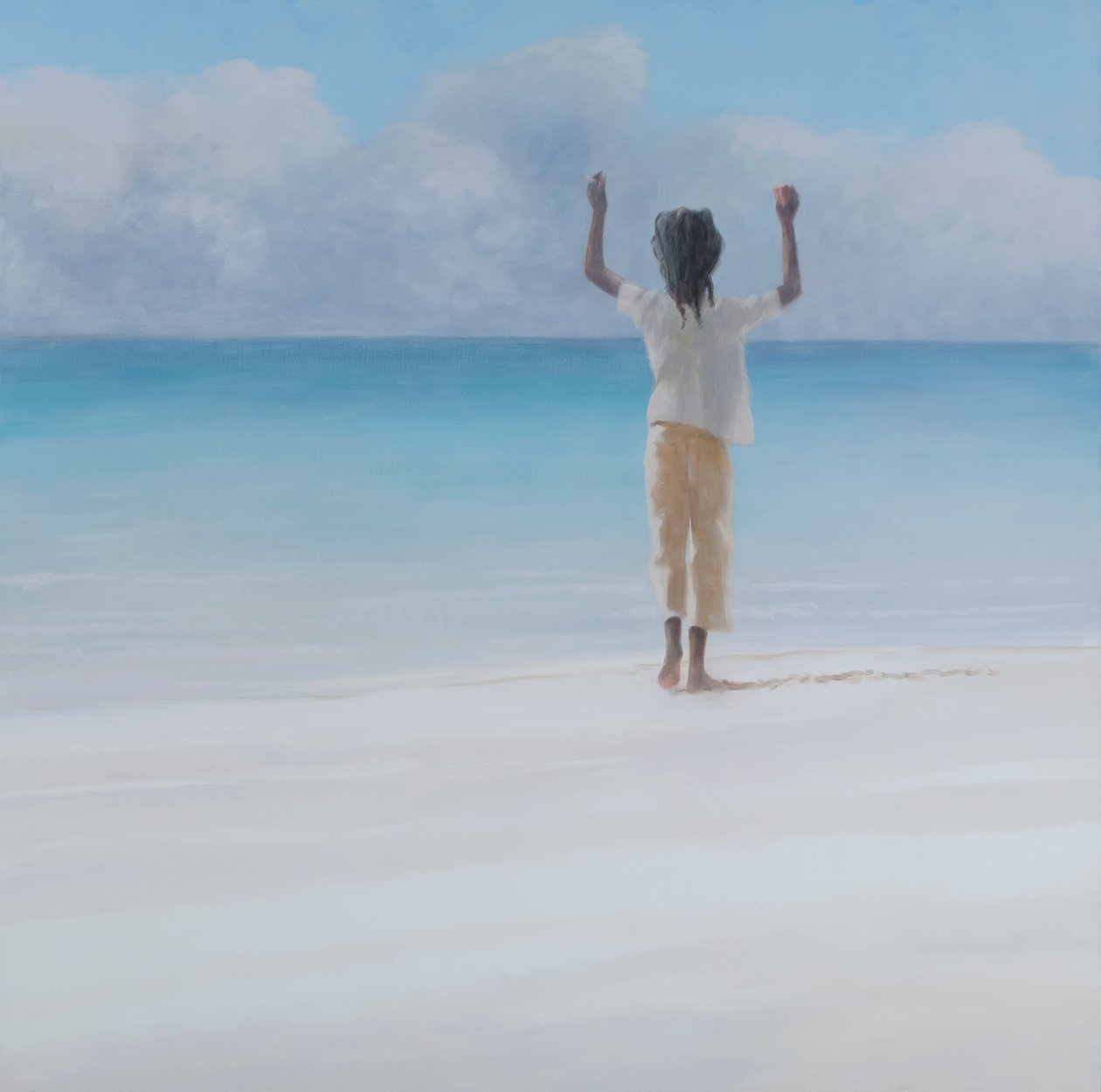 Rasta sur la plage, 2012 - Lincoln Seligman