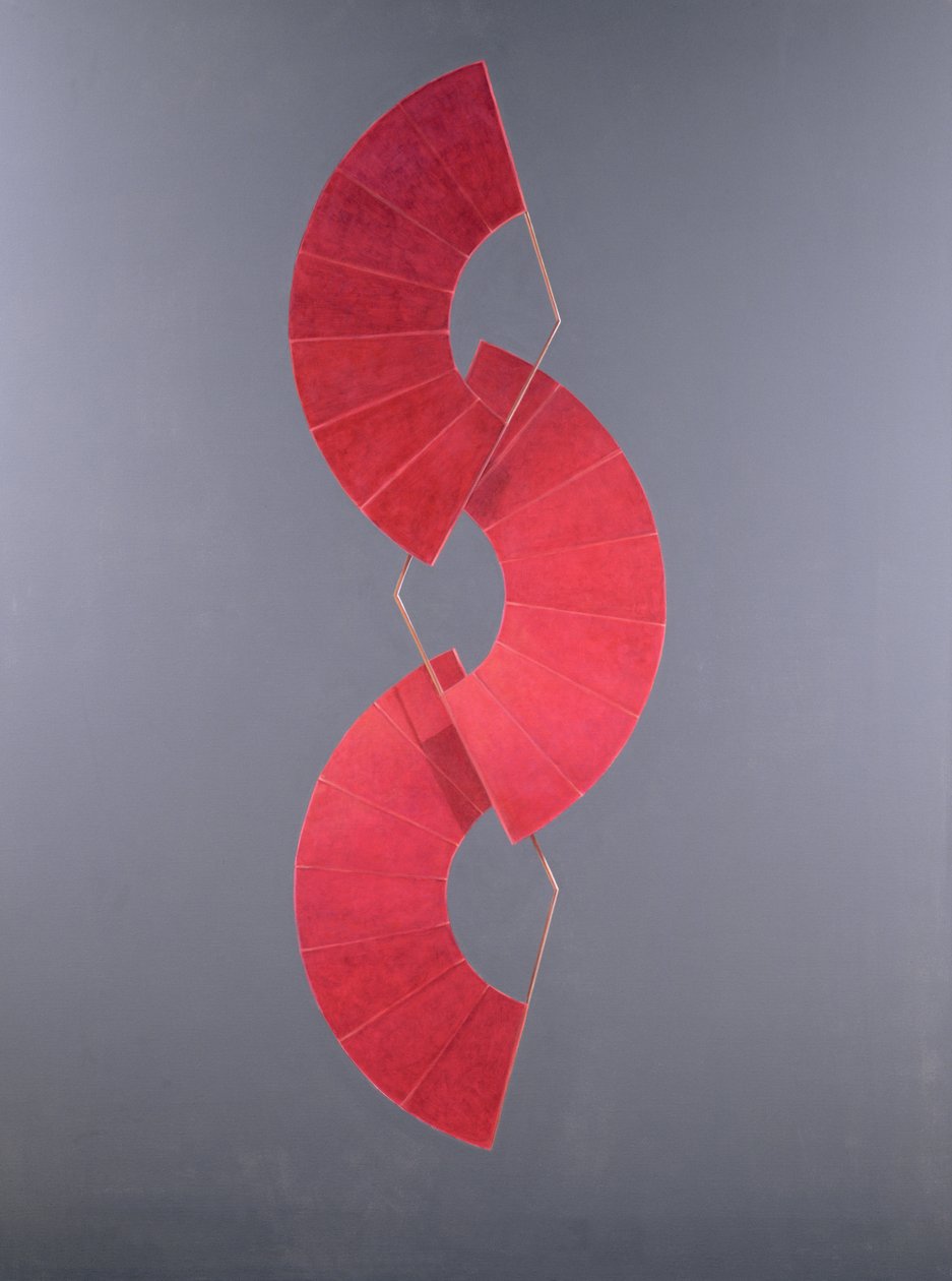 Éventails rouges - Lincoln Seligman